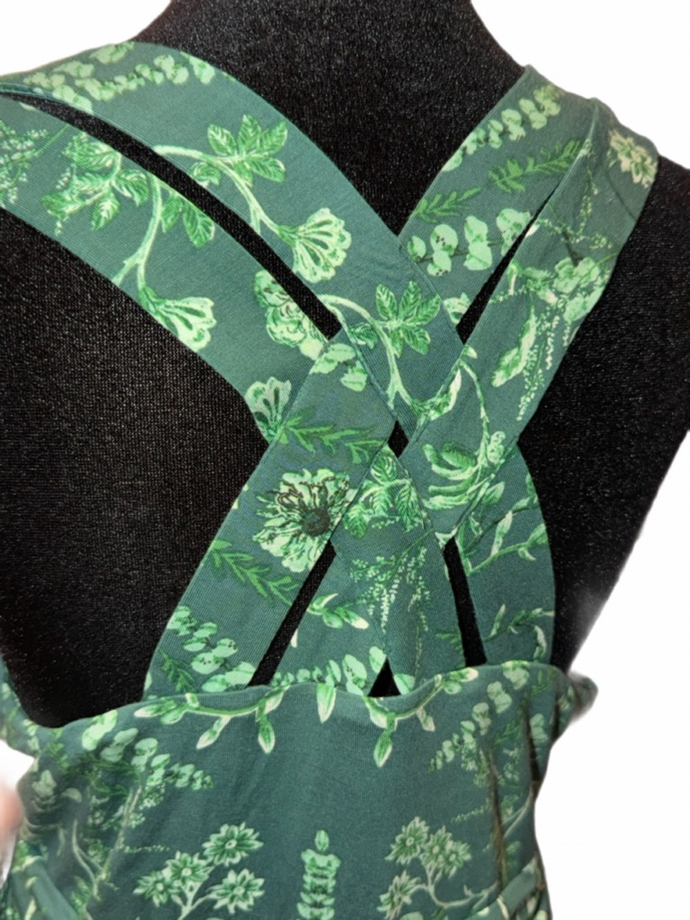 Womens Soma Maxi Tropical Print dress
w/ pockets Lined cups and strappy back xl - Picture 3 of 12
